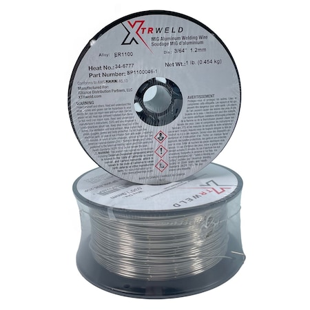 316L Filler Metal, 0.030, Stainless Steel, 2 Lb. Spool Priced Per Pound MIG